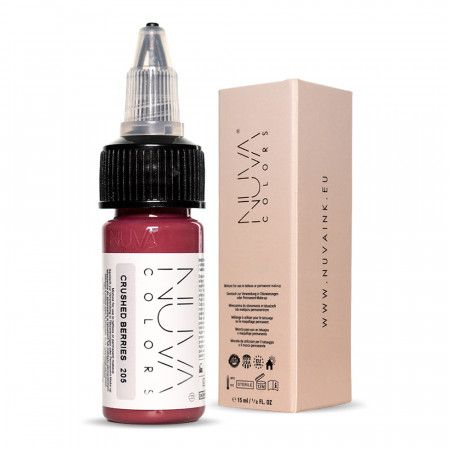 Nuva Colors - Lip - 205 Crushed Berries - 15 ml / 0.5 oz