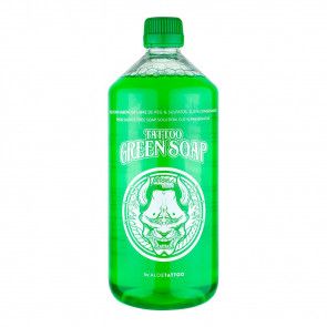 AloeTattoo - Green Soap - 1000 ml / 34 oz